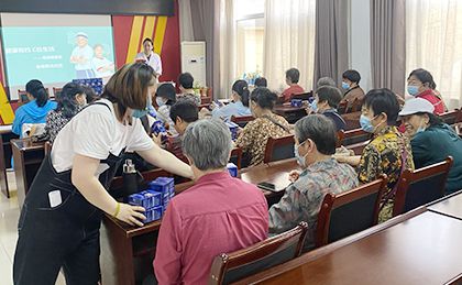 “健康有约 C位生活”公益活动走进石家庄市陈章小区