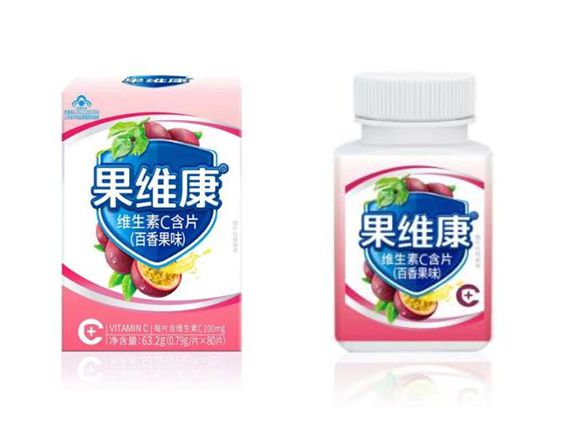 石药果维康牌维生素C含片（百香果味）