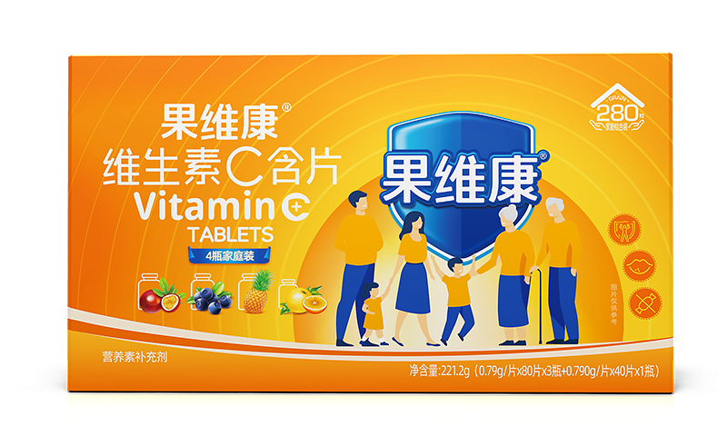 全家共享装，“3+1”隆重上市（280粒装）